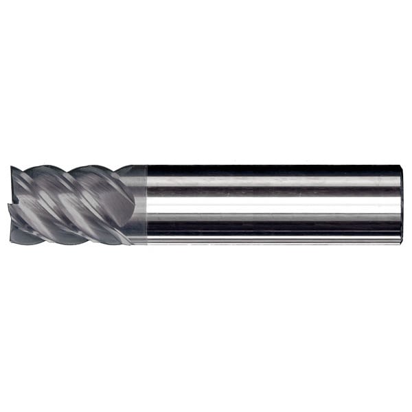 7/32x7/16x1/4x2 5FL Square 45 Degree Helix HY5 W/Flat, PowerA